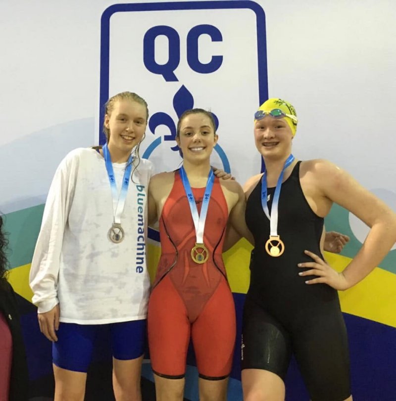 Une médaille d'or pour une nageuse du CNDA